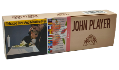 John Player [ Peach ] Cigarettes,10Box/20 200 Herbal Cigarettes