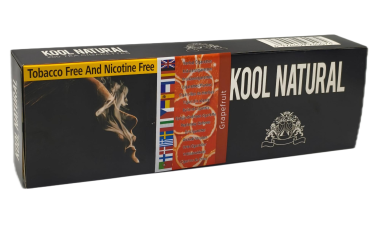 Kool Natural [ Grapefruit ] Cigarettes,10Box/20 200 Herbal Cigarettes