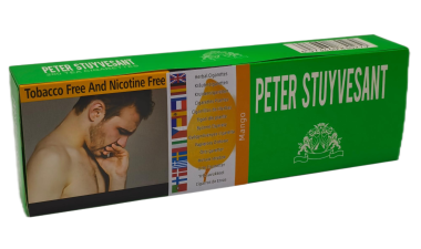 Peter Stuyvesant [ Mango ] Cigarettes,10Box/20 200 Herbal Cigarettes